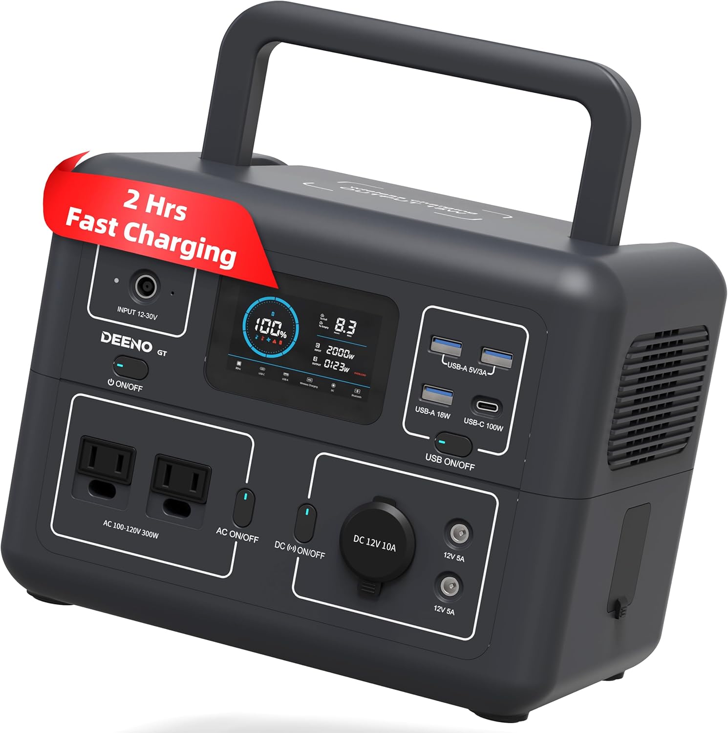 DEENO GT S600: Powerful Portable Energy Solution