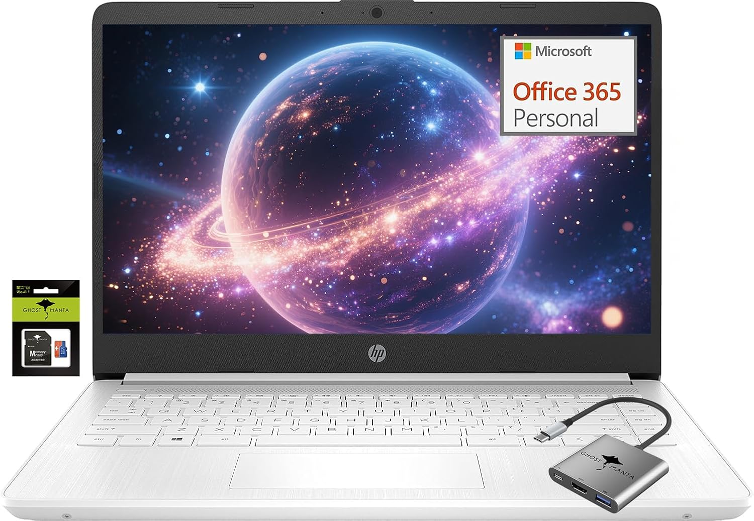 HP 14 Inch Student-Business Laptop with Intel Celeron N4500