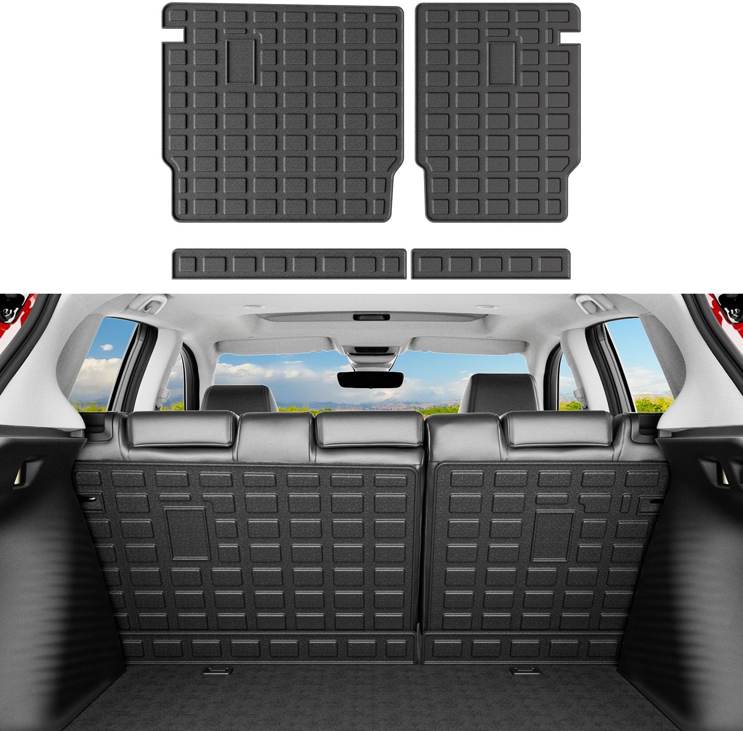 Cargo Mat for 2023-2026 Honda HRV - Durable TPE Trunk Liner