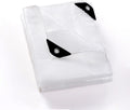GUARD SHIELD Heavy Duty 10x20 Feet Waterproof Clear Tarp