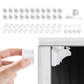 Vmaisi Magnet Cabinet Locks for Babies - 22 Locks 4 Keys