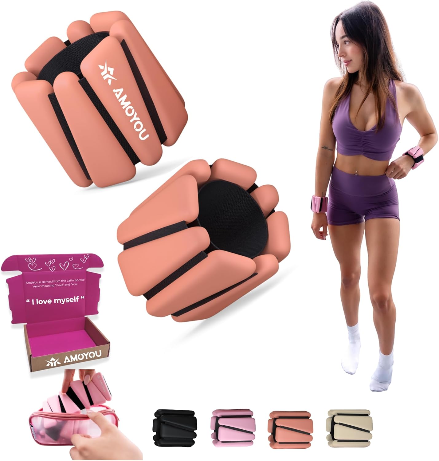 Wrist & Ankle Weights for Women - Versatile Workout Companion