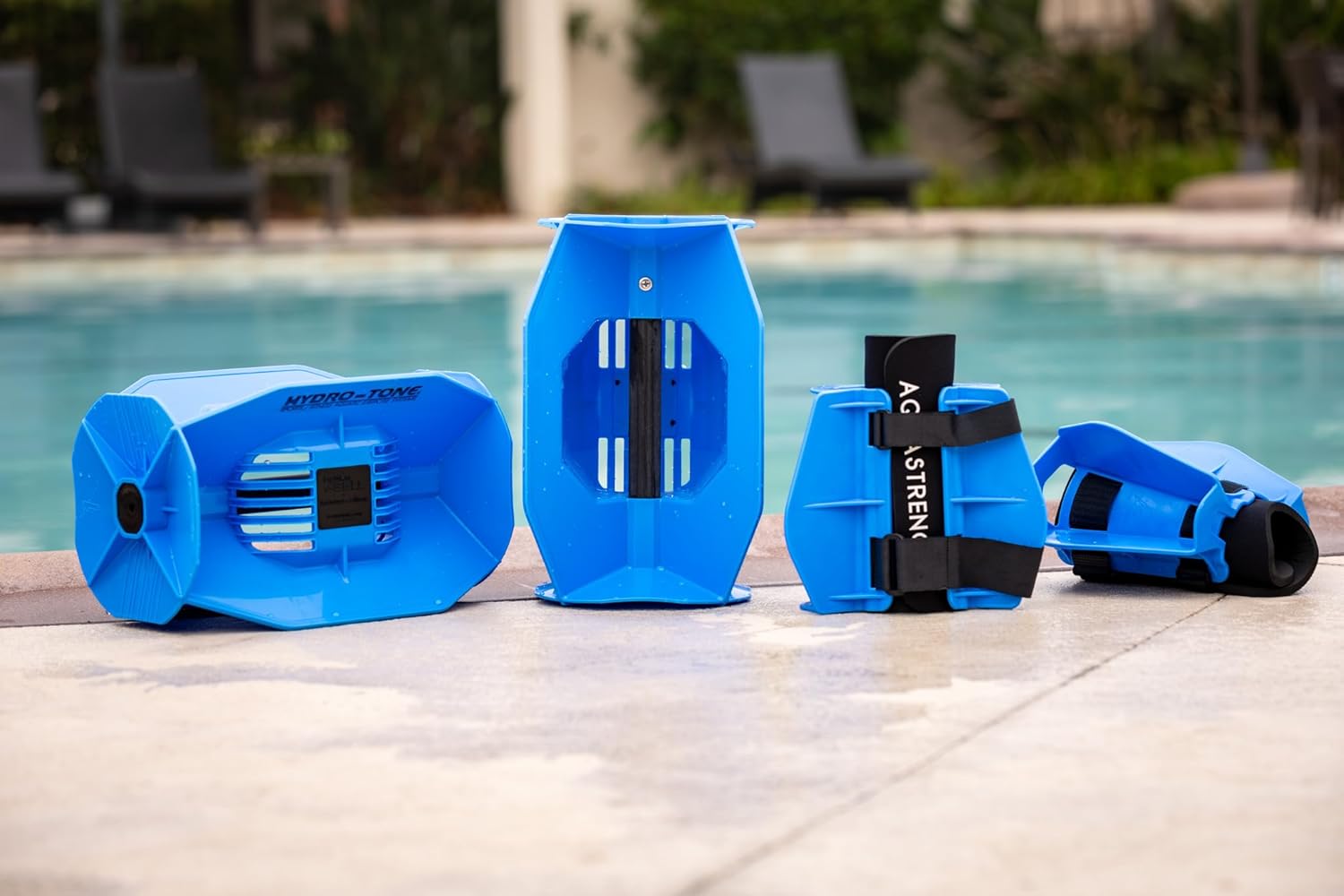 Hydro-Tone Total Body Pool Weights for Effective Water Exercise