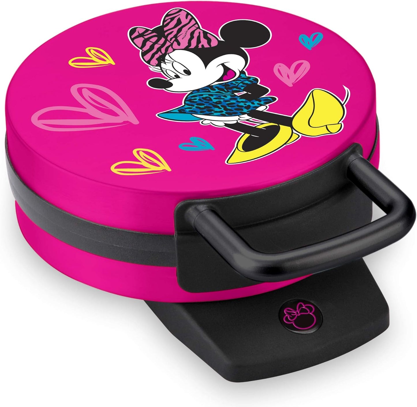 Pink Disney Minnie Mouse Waffle Maker - Premium Iron for Disney Lovers!