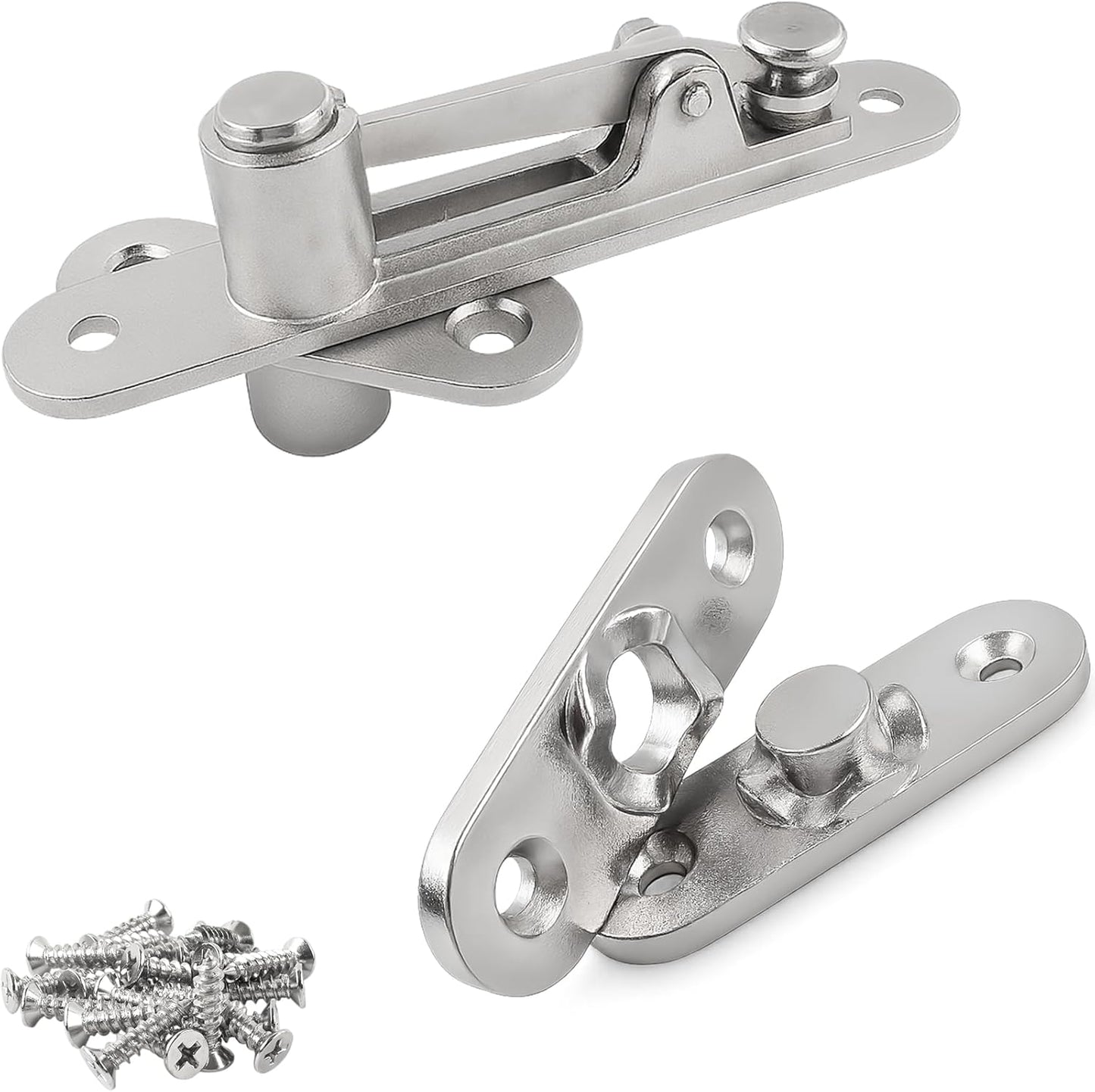 TamBee Heavy Duty Hidden Door Hinge with Stay Open Feature