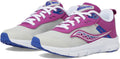 Saucony Unisex-Child Axon Kdz Sneaker - Cushioned Everyday Comfort
