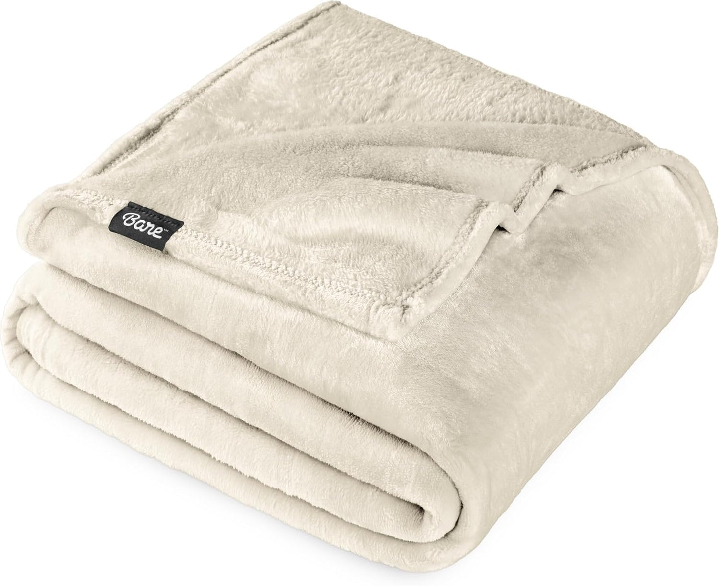 Bare Home Microplush Fleece Blanket - King Size Comfort