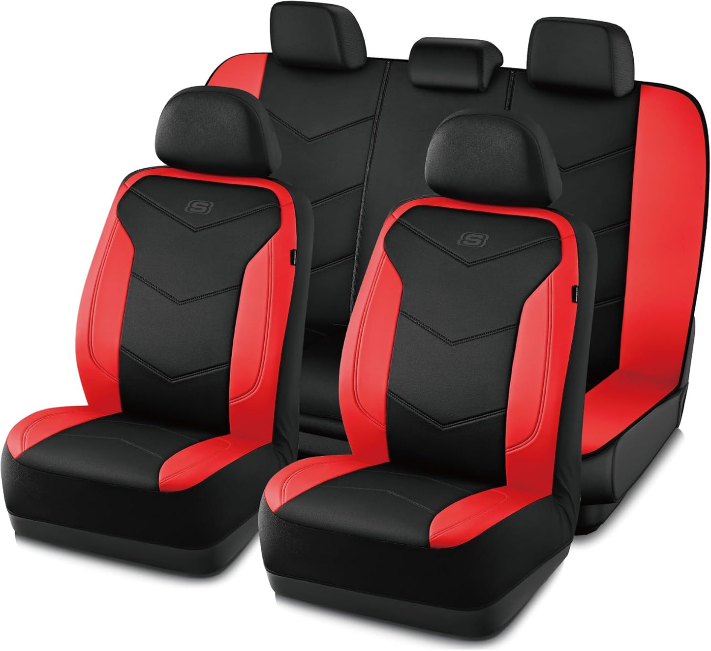 Skechers Memory Foam Leather Car Seat Covers for Ultimate Comfort