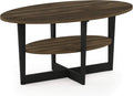 Furinno Coffee Table: Stylish Columbia Walnut Finish