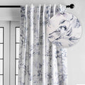 Maison d' Hermine 100% Cotton 108 in Curtain Panel - Light Filtering