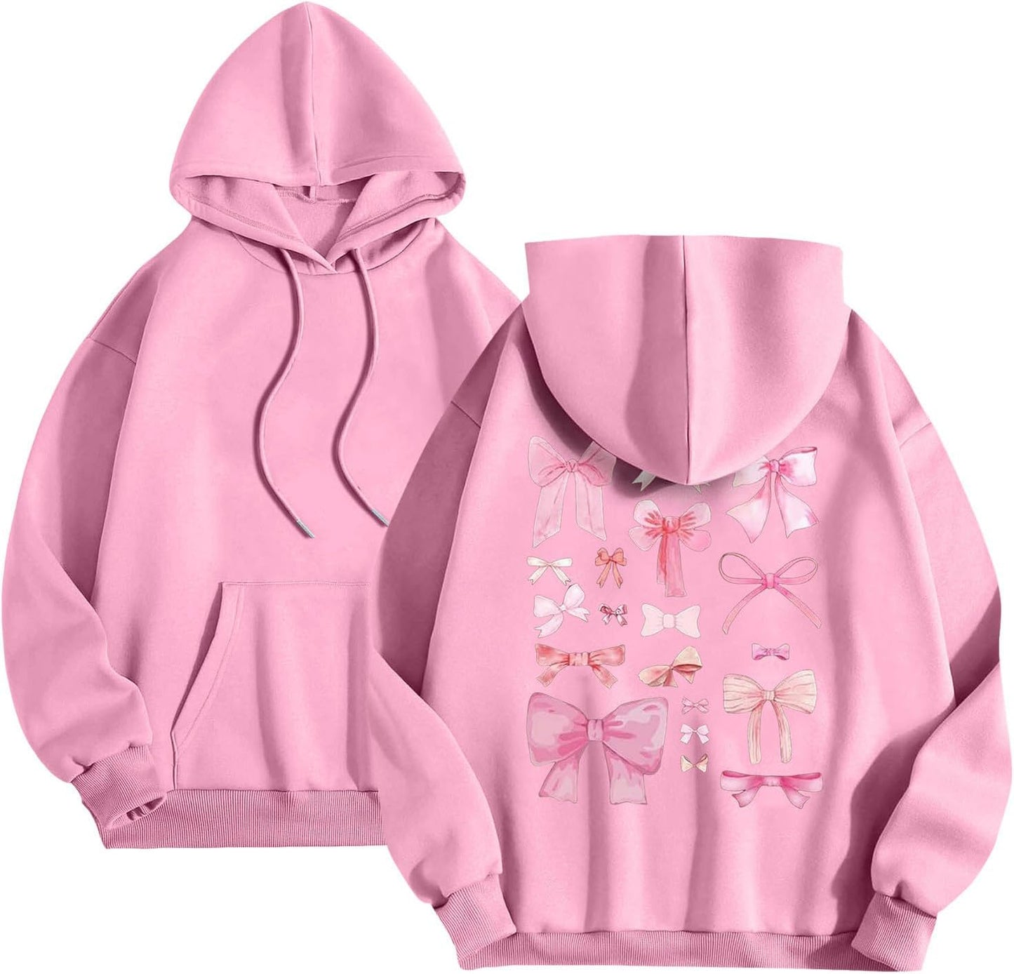 Pink Preppy Hoodie: Trendy 2024 Fashion