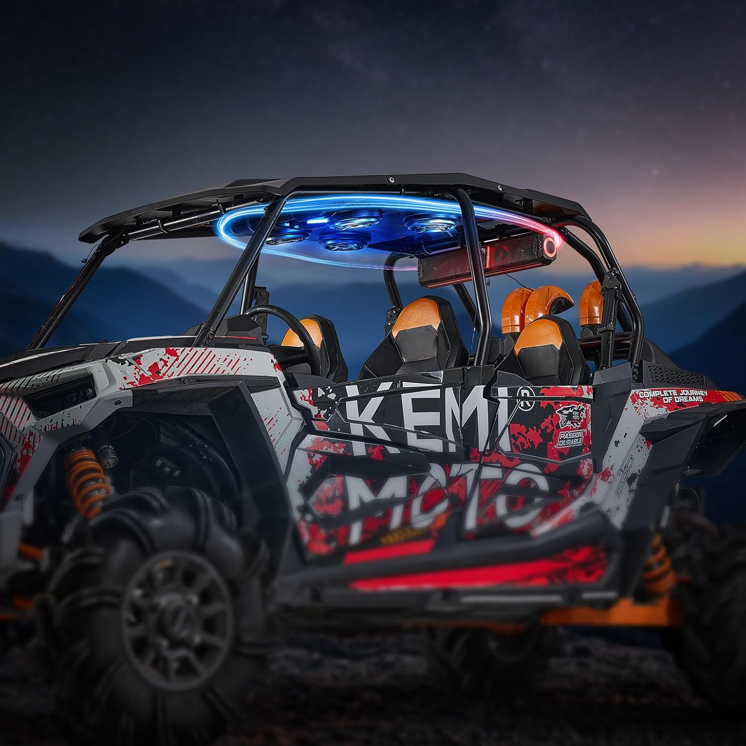 KEMIMOTO XP4 1000 Audio Roof: Ultimate UTV Sound System