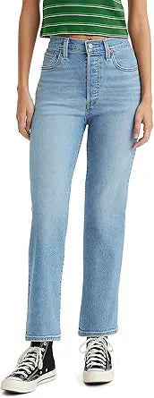 Levi's Women's Ribcage Straight Ankle Jeans for Effortless Style