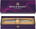 Silver Chrome & 24 Karat Gold Luxury Rollerball Pen - Statement Gift