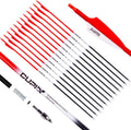 Carbon Arrow 30in Hunting Target Practice Arrows - Durable Pack of 12