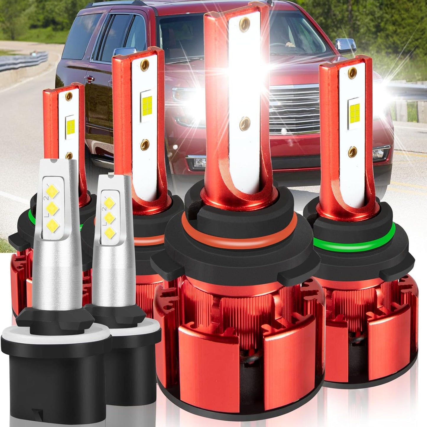 For Chevrolet Chevy Impala 2000-2005 Light Bulbs with 800% Brightness