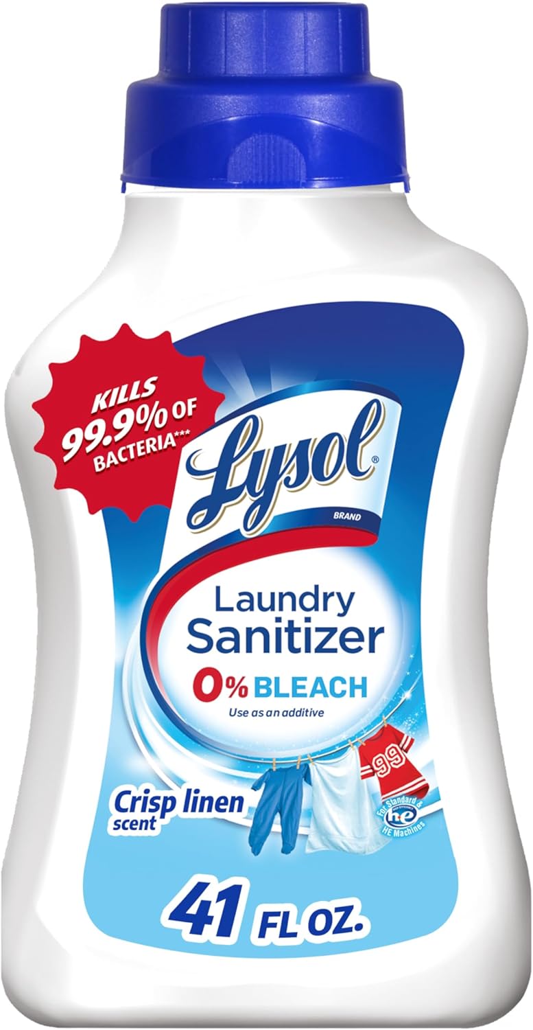Lysol Laundry Sanitizer - Kills Bacteria & Viruses, Fresh Linen Scent