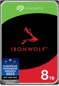 Seagate IronWolf 8TB NAS HDD - Fast 7200 RPM Speed