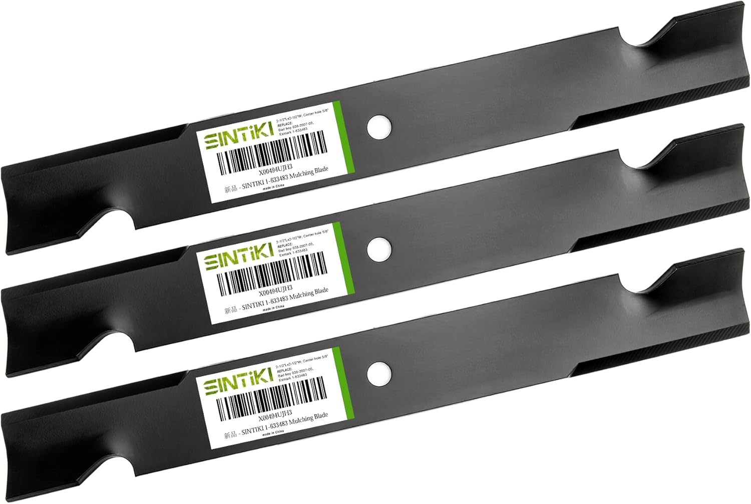 High Lift Mulching Blades 60 Inch for Toro Titan and Exmark