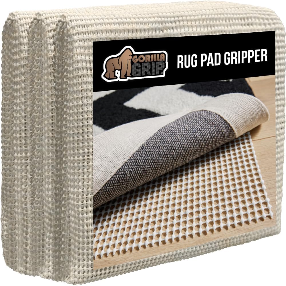 GORILLA GRIP Strong Rug Pad Gripper for Safe Area Rugs