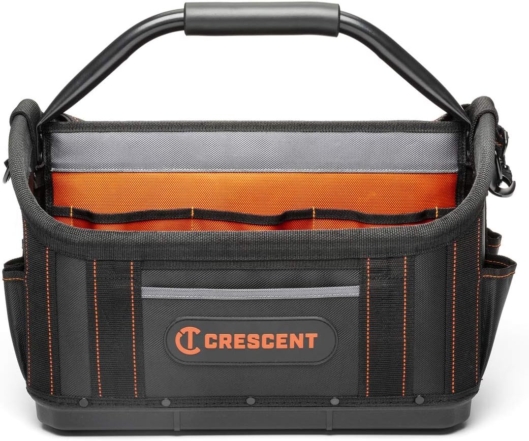 Crescent 17in Tradesman Open Top Tool Bag for Professionals