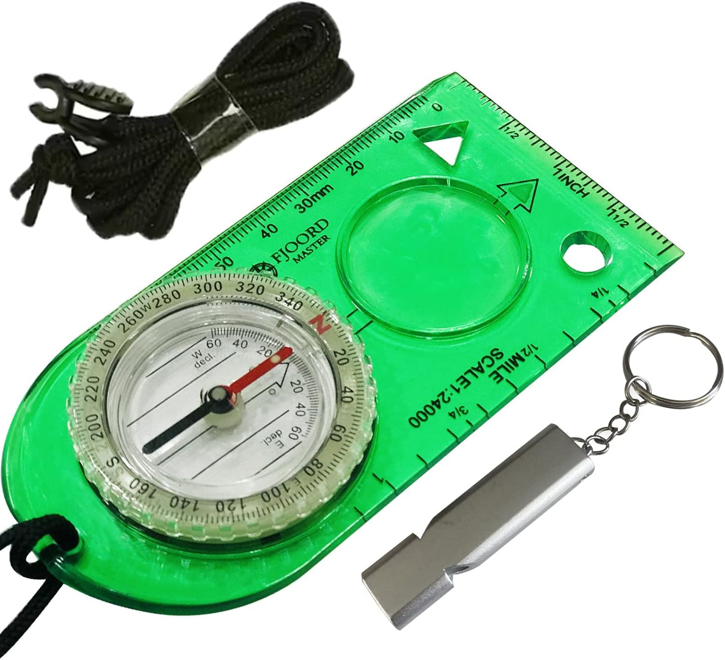 Luminous Magnetic Compass - Professional Navigation