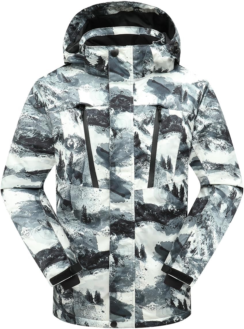 PHIBEE Waterproof Ski Jacket - Stay Warm & Dry!