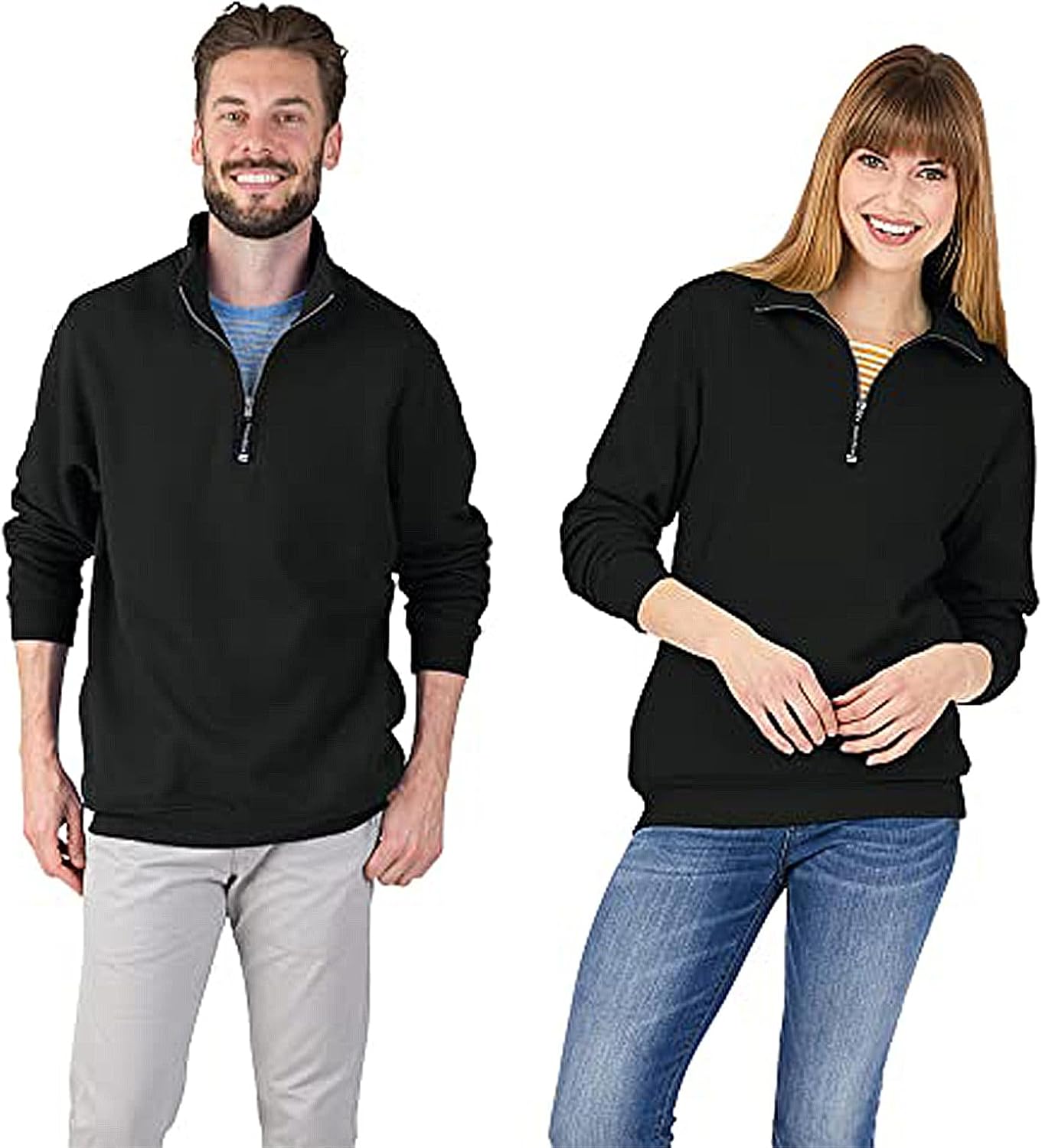 Charles River Apparel Men's Crosswind Quarter Zip Sweatshirt Review