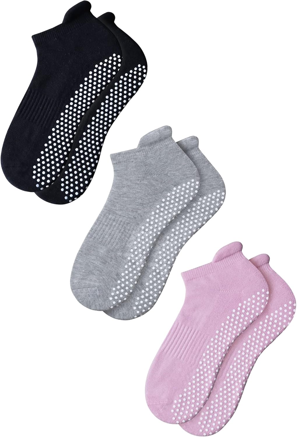 Non-Slip Grip Socks for Yoga & Pilates
