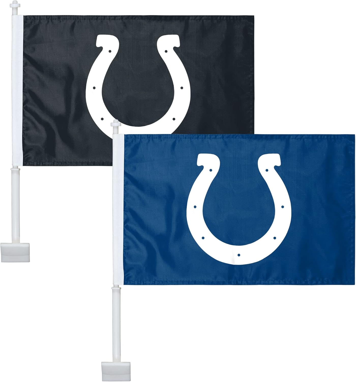 NFL 2 Pack Solid Car Flag - Show Your Team Spirit on the Go