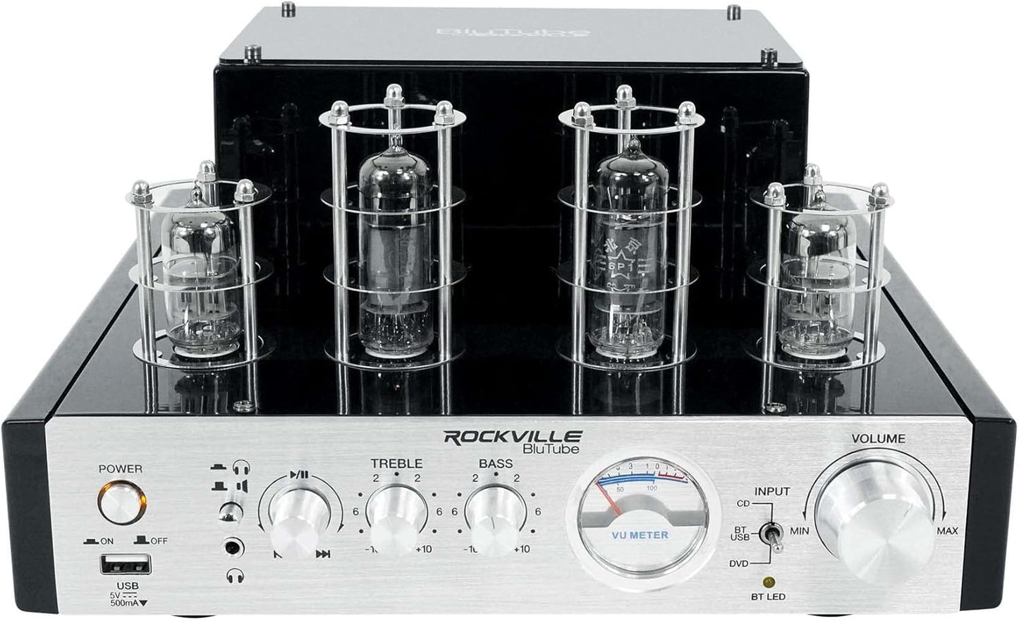 Rockville BluTube 70W Tube Amplifier for Home Audio Enthusiasts