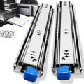 Heavy Duty Locking Drawer Slides Full Extension Runners 32 in - Secure