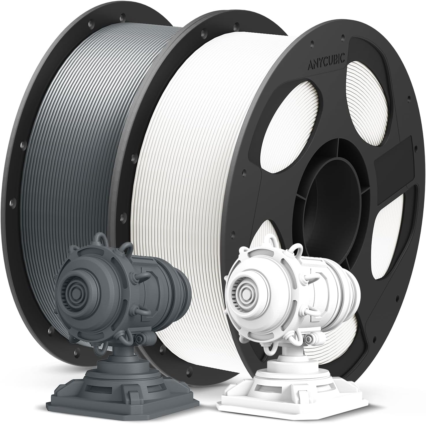 ANYCUBIC PLA Plus 3D Printer Filament Bundle for High Toughness