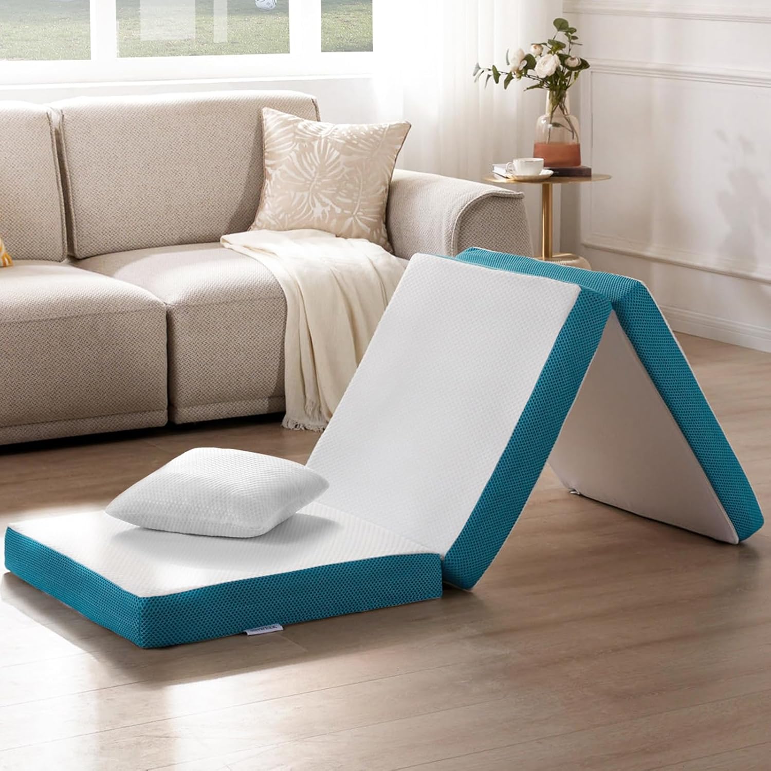 SINWEEK Memory Foam Folding Mattress for Comfort and Support
