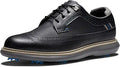 FootJoy Men's Traditions Wing Tip Golf Shoe - Classic Waterproof