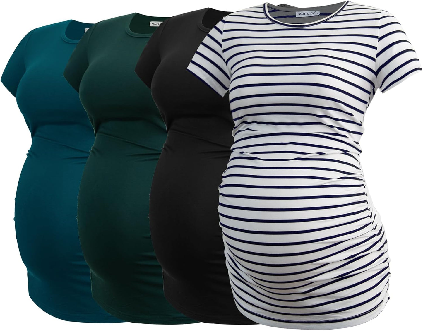 Smallshow Women's Maternity Shirts for All Stages of Pregnancy