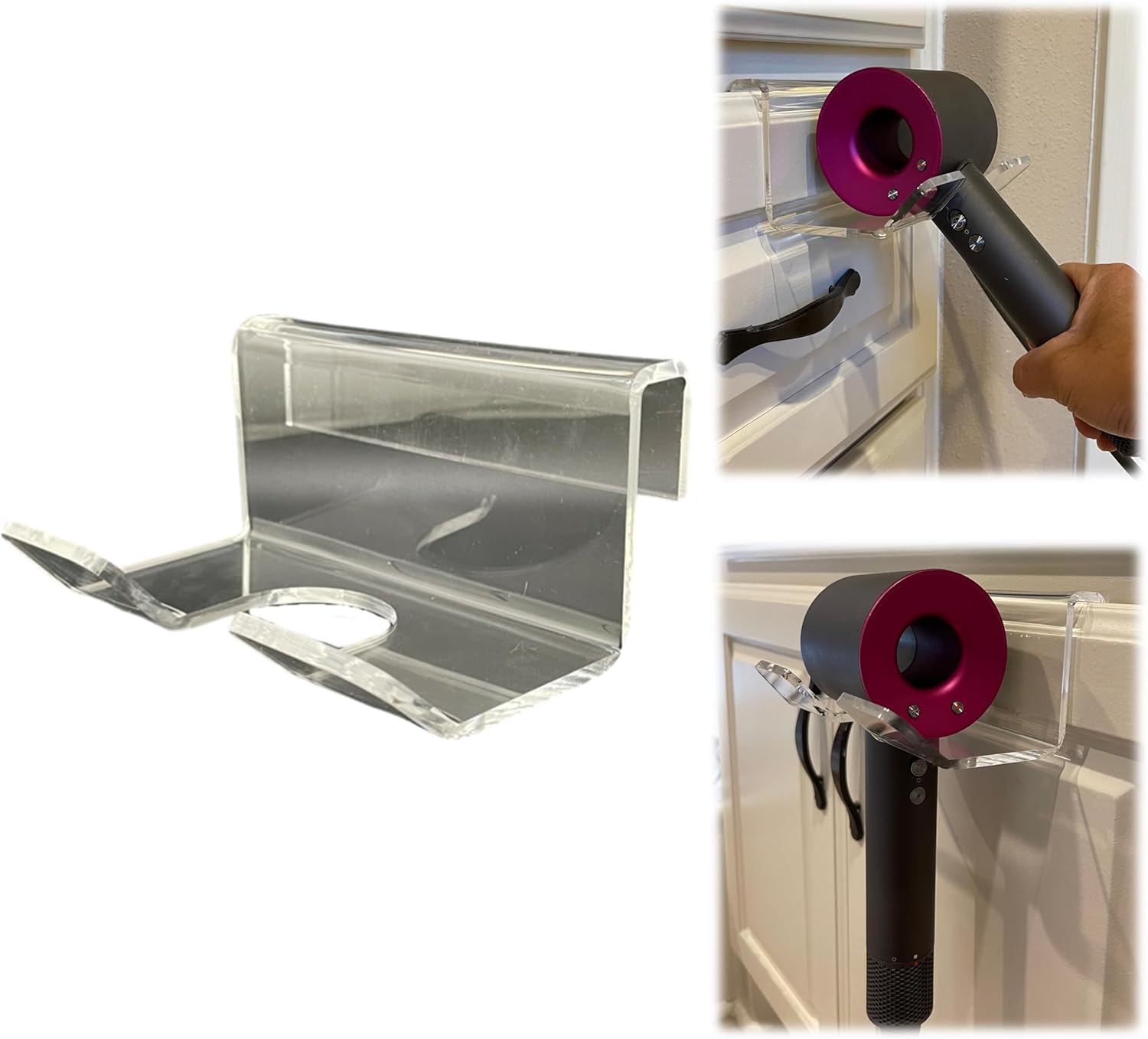 Supersonic Hair Dryer Holder & Organizer by Kaizen Kreations