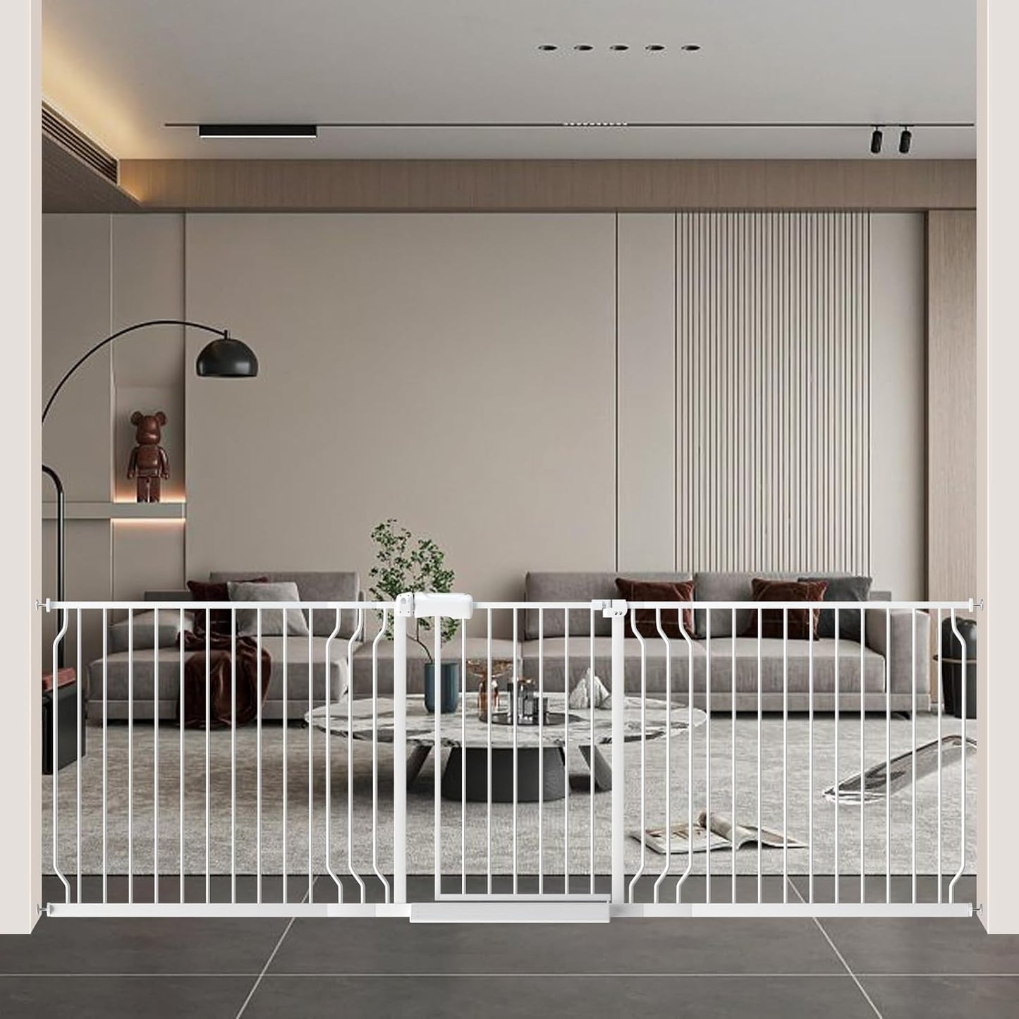 WAOWAO Extra Wide Baby Gate for Kids and Pets - Safety First