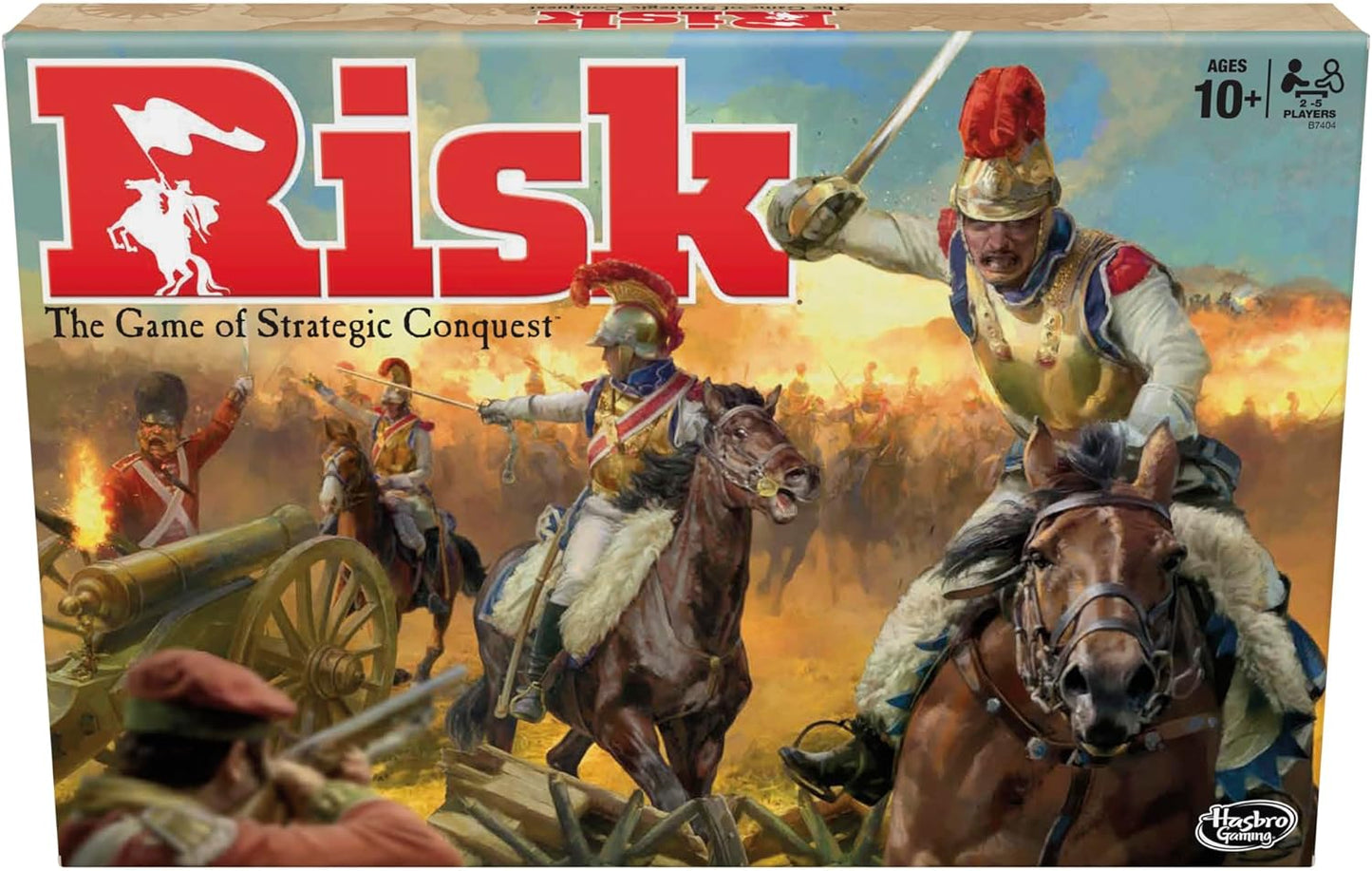 Risk Board Game for 2-5 Players - Strategy Fun for All Ages