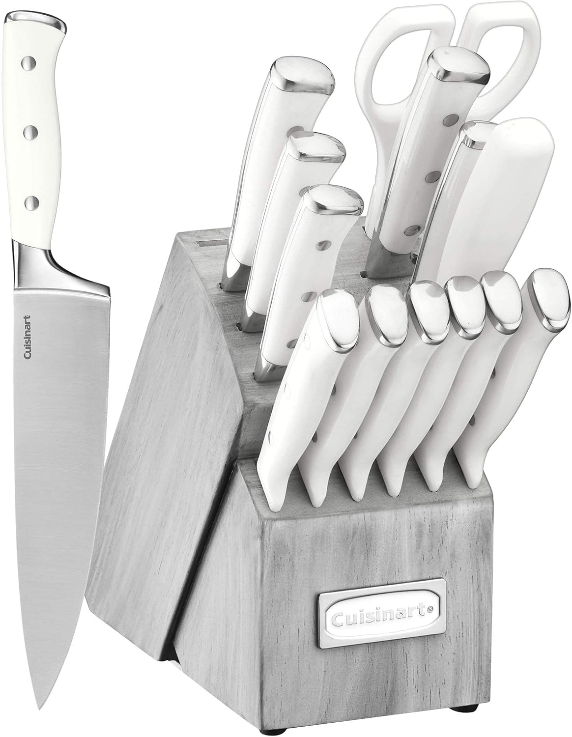 Cuisinart 15-Piece Knife Set with Block for Culinary Excellence