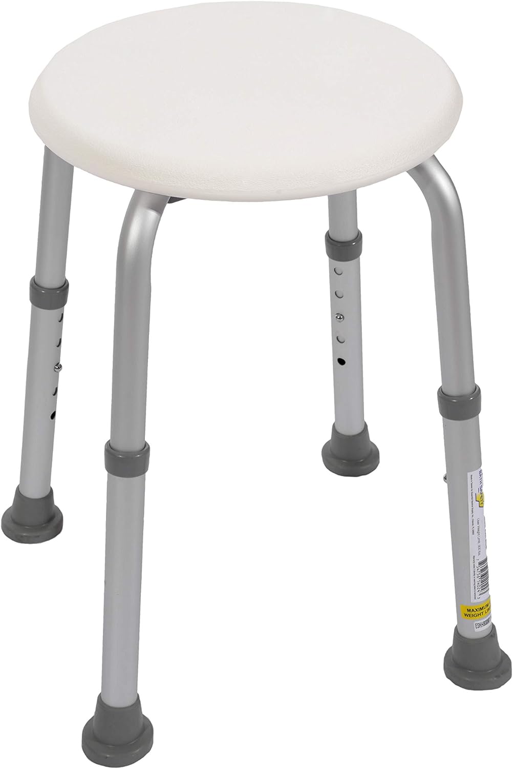 Height Adjustable Shower Chair for Compact Spaces