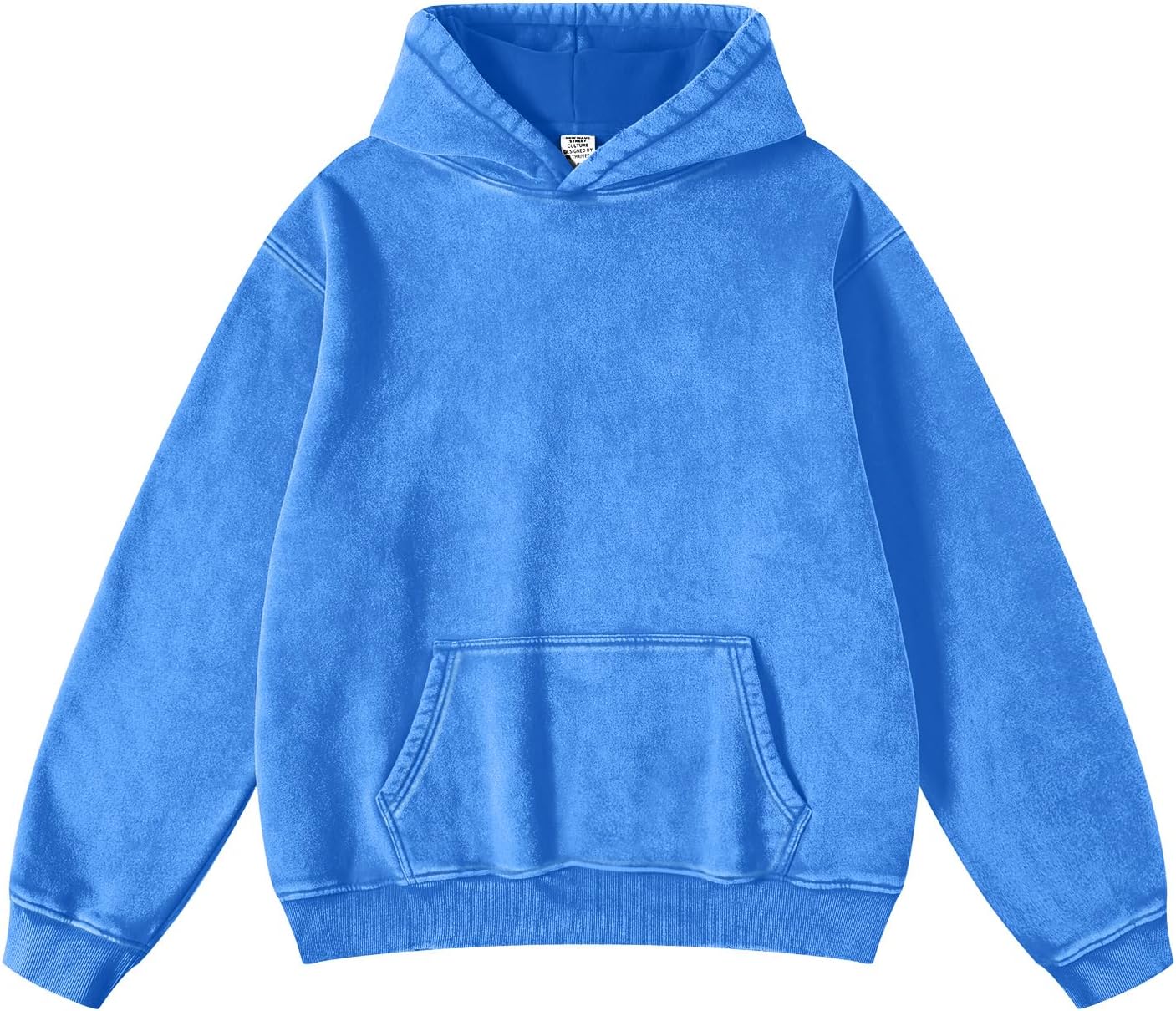 FAIABLE Plush Cotton Oversized Hoodie - Cozy Streetwear