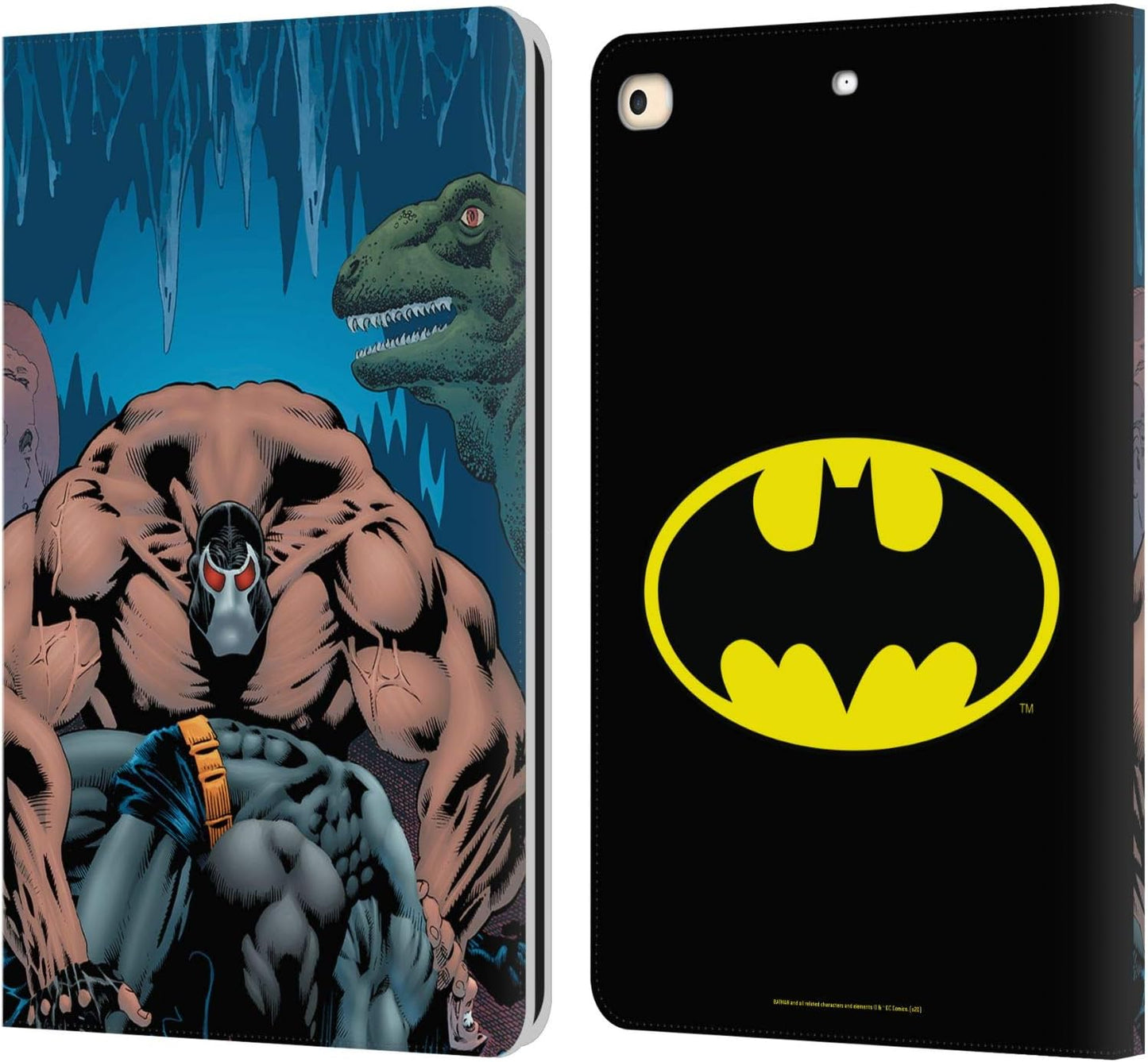 Batman DC Comics Knightfall Leather Wallet Case for iPad 9.7