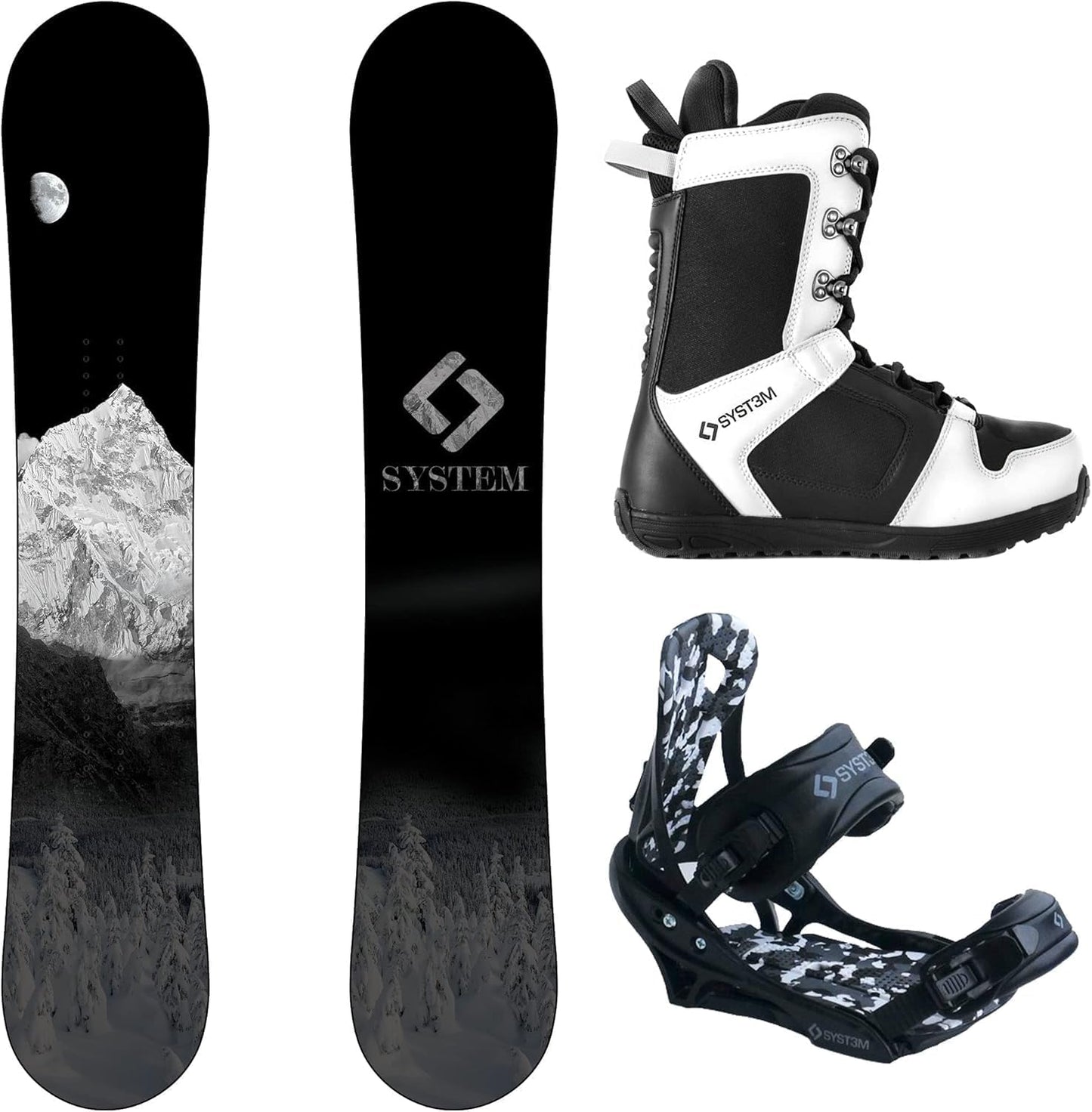 System MTN and APX Complete Men's Snowboard Package Review
