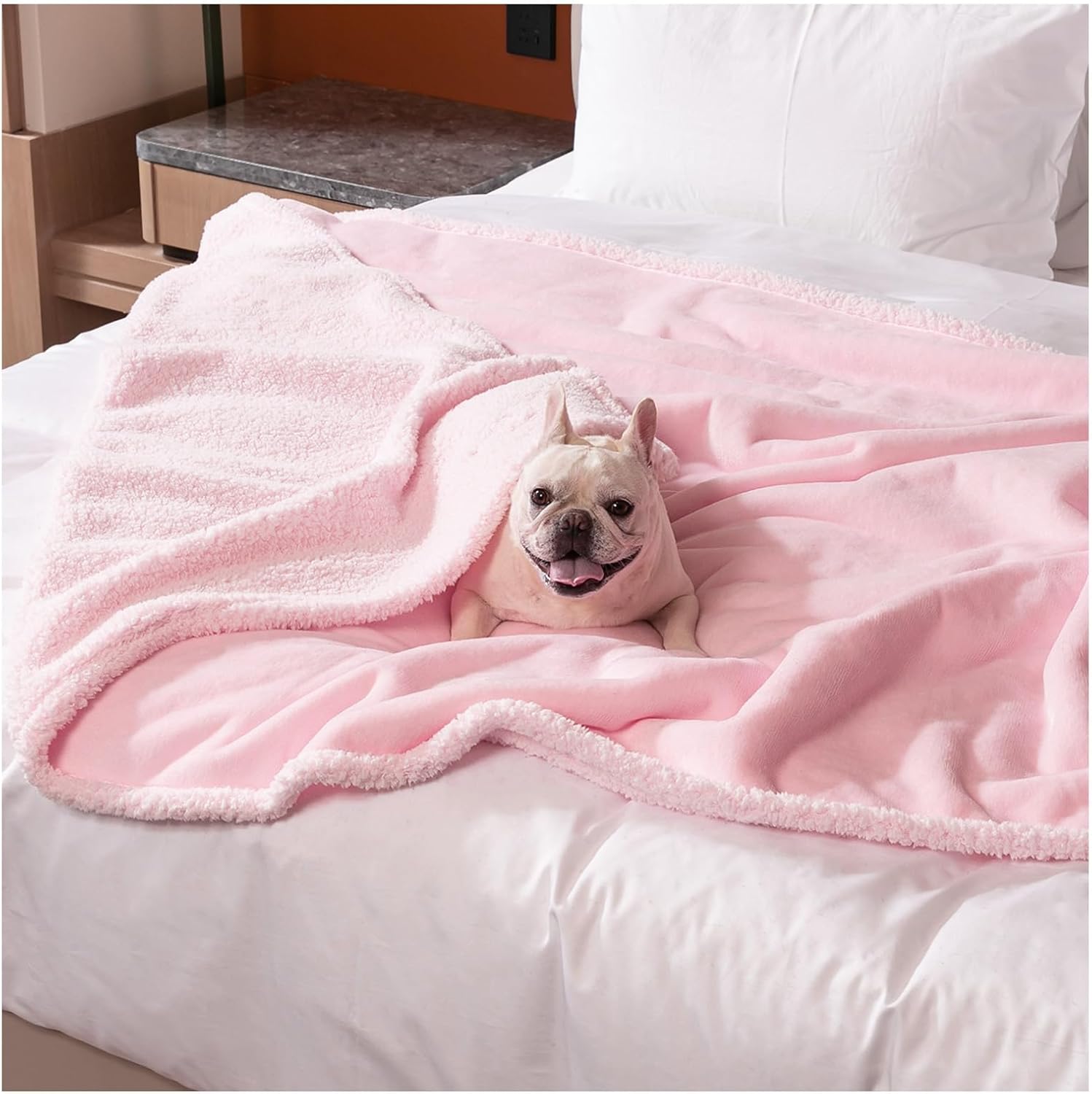 Waterproof Dog Blanket for Pets - Reversible Fluffy Cover