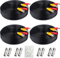 4x200ft BNC Cable All-in-One Siamese Video and Power Cable - Long