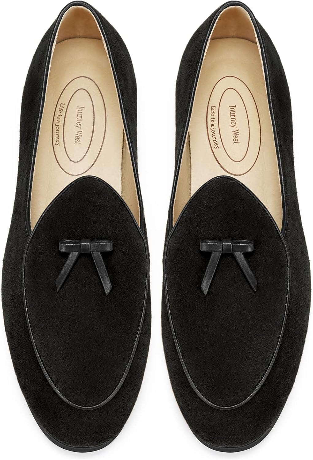 Journey West Men's Vintage Loafers for Casual and Formal Wear