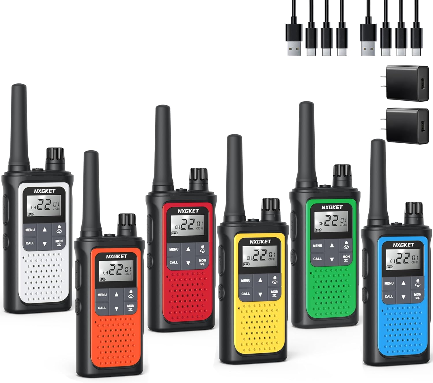 Walkie Talkies Long Range for Adults with NOAA Alerts and Scan