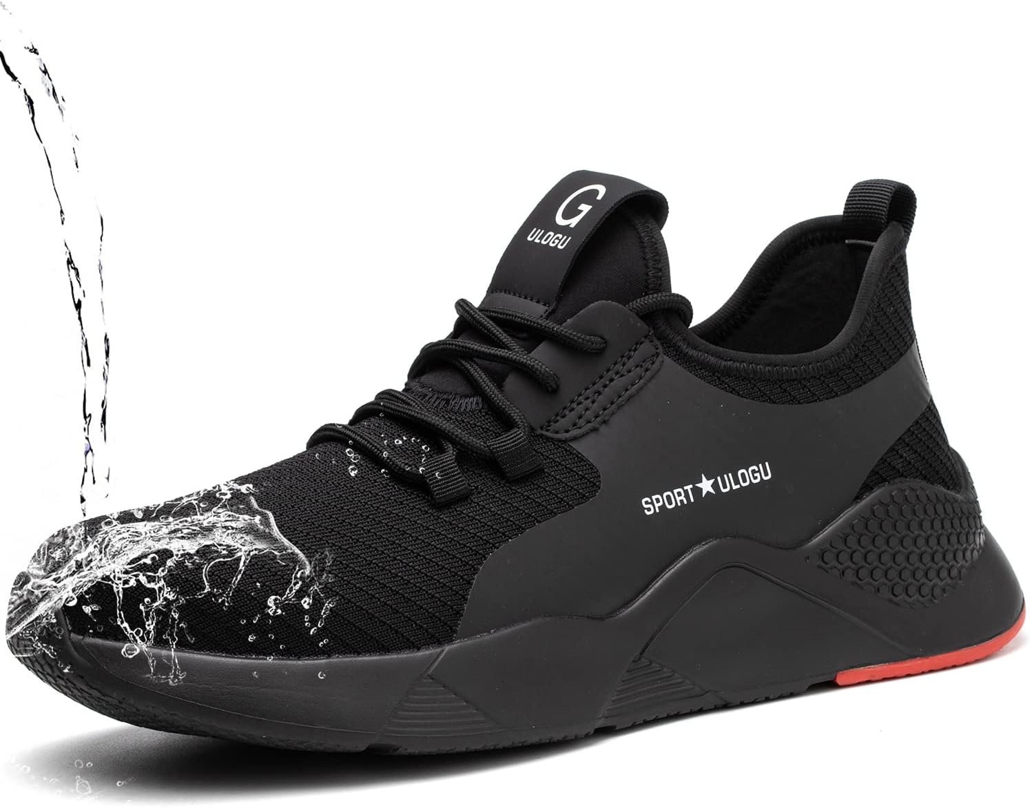 Ulogu Steel Toe Shoes for Men Women Waterproof Lightweight Safety