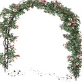 Metal Wedding Arch 7.7ft Wide x 7ft High Circle Backdrop - Sturdy